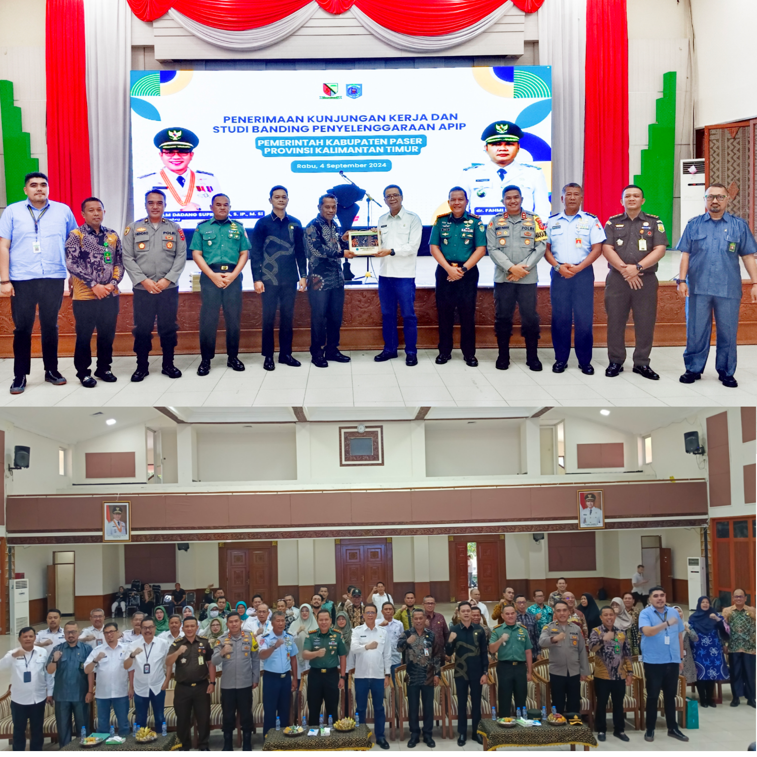 Tingkatkan penyelenggaraan APIP, Forkopimda Paser kunjungan kerja ke Kabupaten Bandung