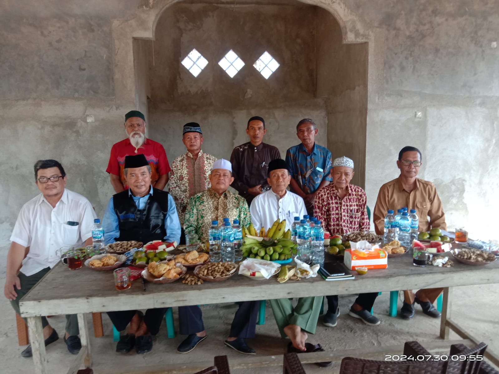 Kesbangpol bersama FKUB Kab. Paser Tinjau Pembangunan Masjid