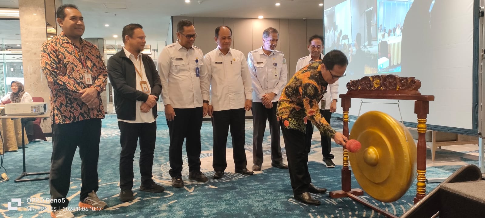 Rapat Koordinasi Daerah Penguatan Implementasi 5 (lima) Program Gugus Tugas Gerakan Nasional Revolusi Mental (GT-GNRM) di Samarinda Provinsi Kalimantan Timur.